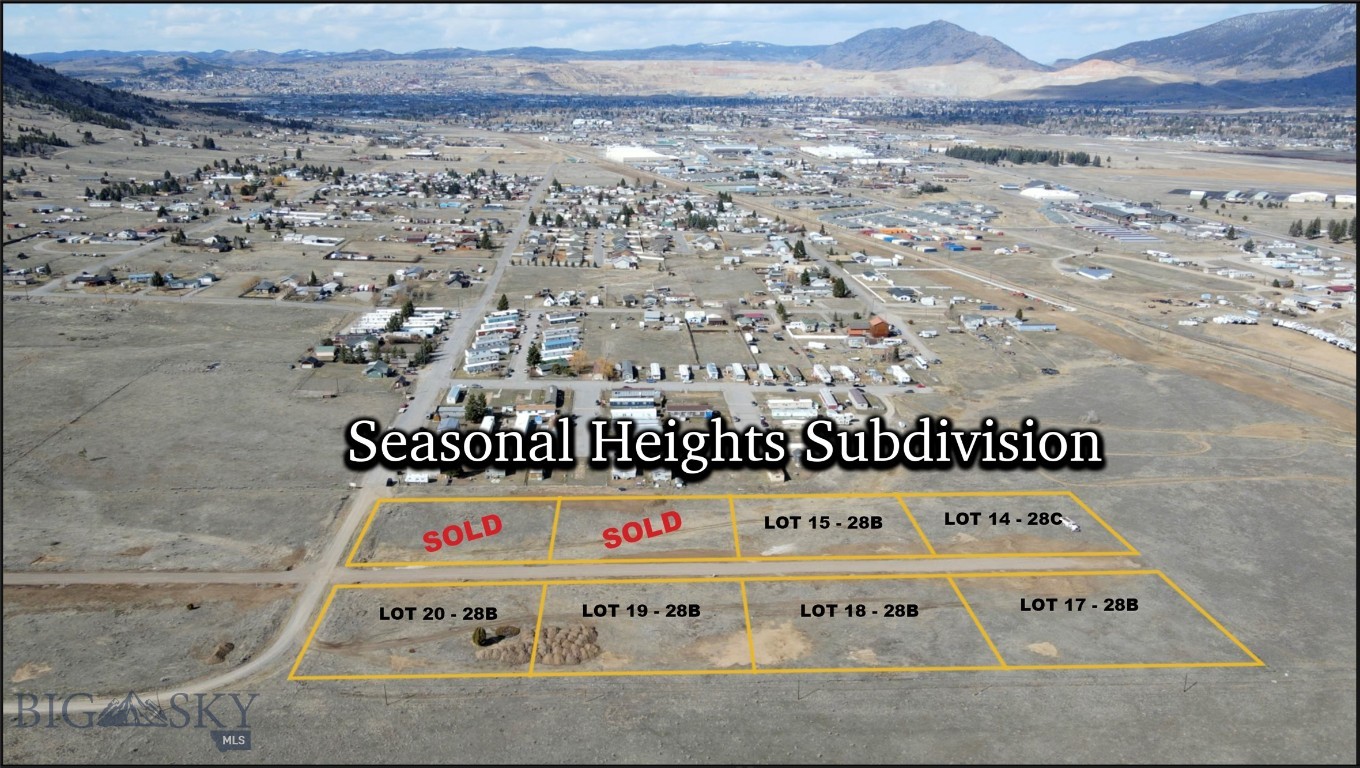 TBD Lot 15-28B Mahalo Avenue, Butte, Montana