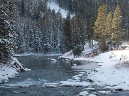 West Gallatin Winter Fisher Brett Fagan