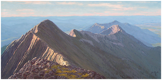 Jim Dick - Natural High - Bozeman's Bridger Mountain Ridge