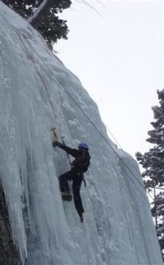 Bozeman Ice Festival Hyalite Canyon Foto Brett Fagan