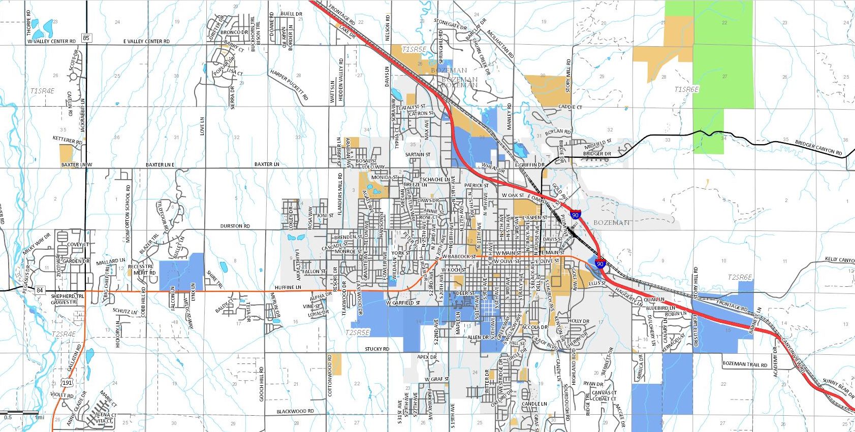 Bozeman Subdivisions