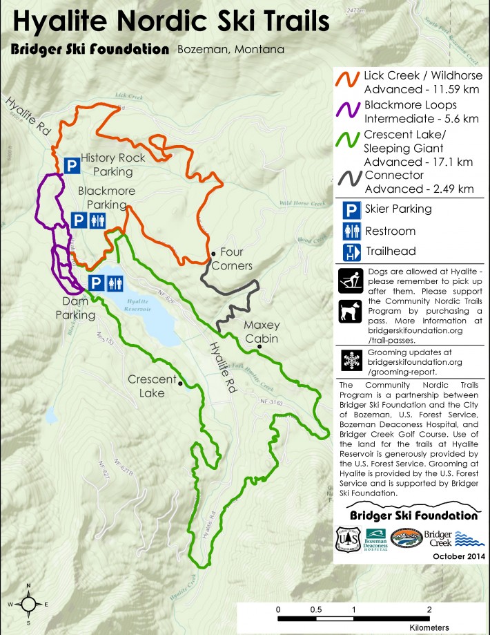 Bozeman Skiing Report, Ski Trails, Where To Cross Country Ski