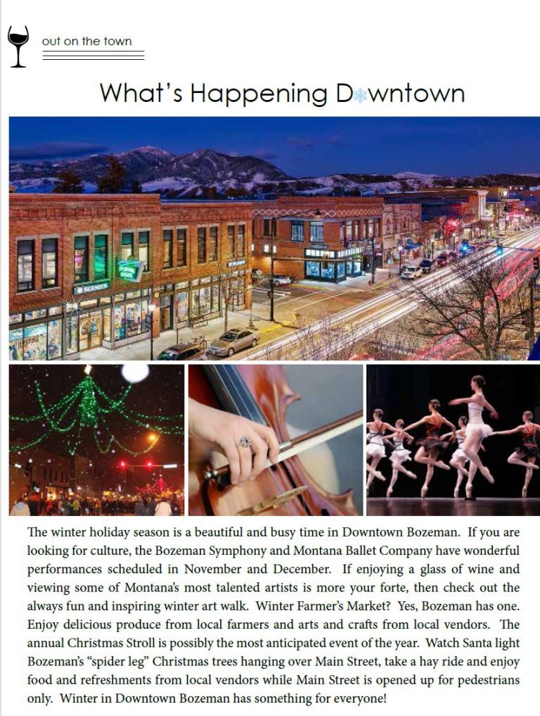 Bozeman Events Things To Do