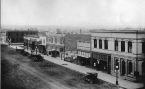 Main Street 1917, Three Forks Montana