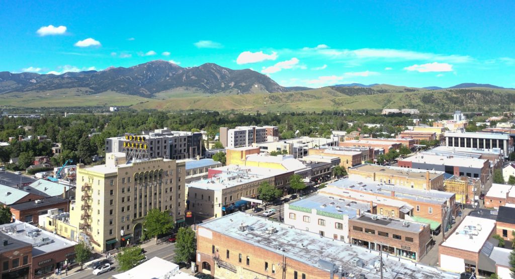 Photo Main Street, Downtown Bozeman, Montana