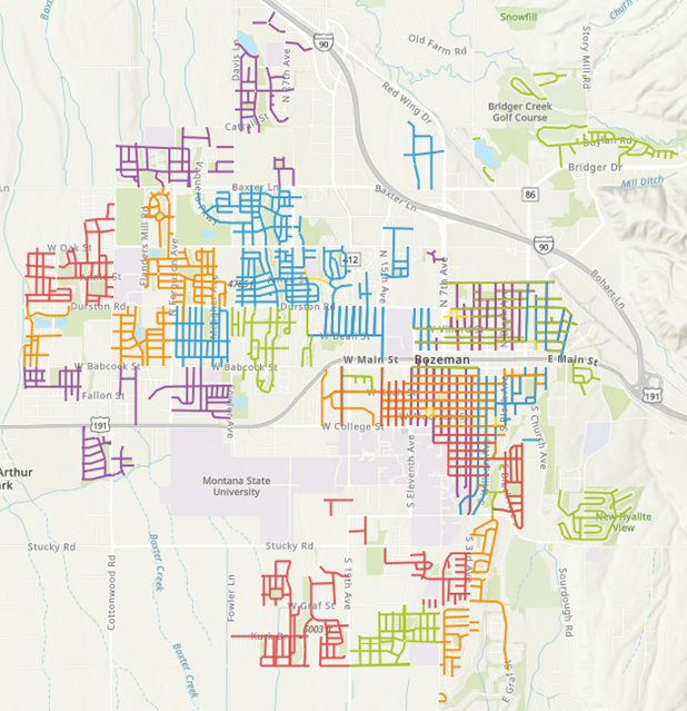 2025 Bozeman Leaf Pickup Map - Click For Full-Size Map. Photo 2025 Bozeman Leaf Pickup Map - Click For Full-Size Map.